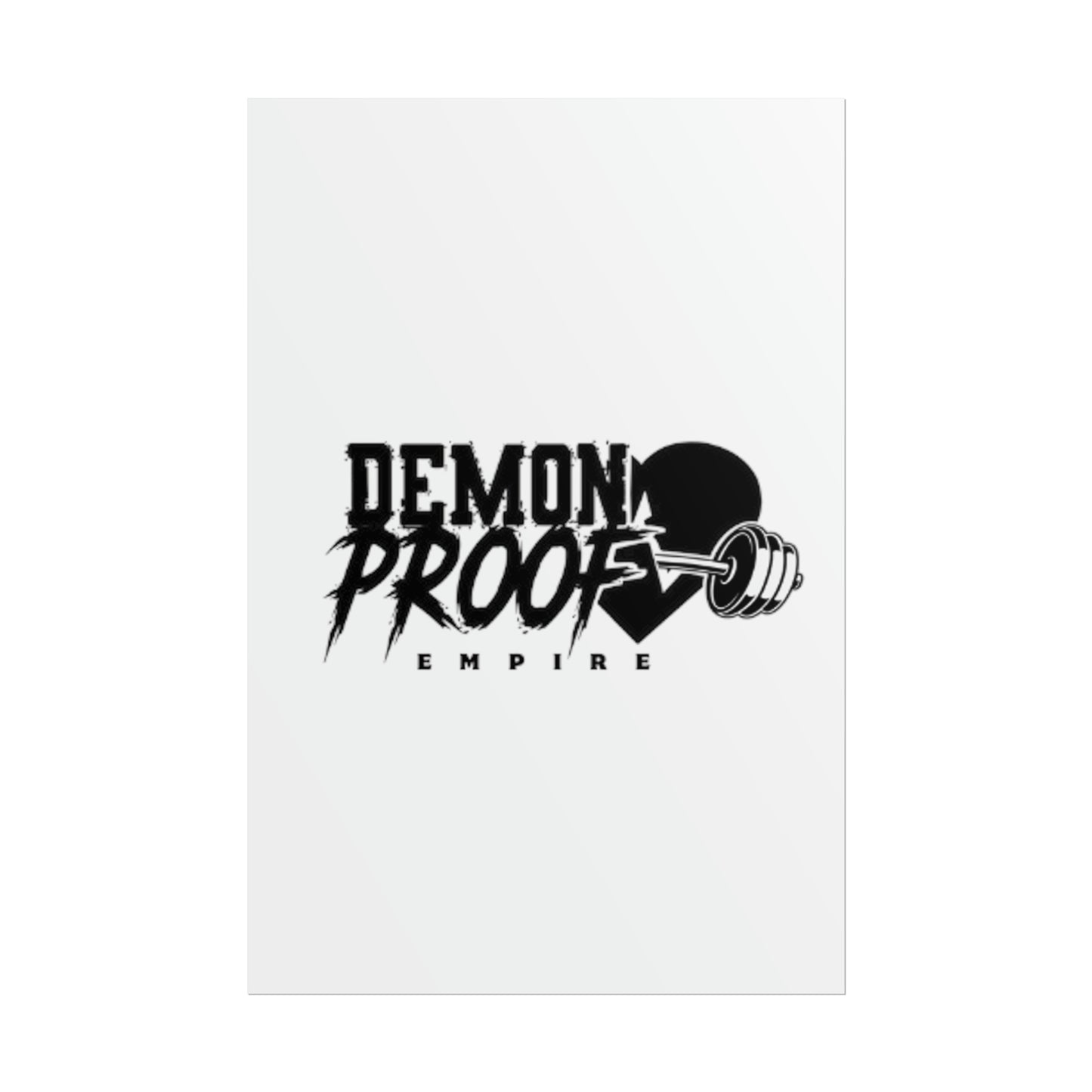 DemonProof Empire Logo Poster