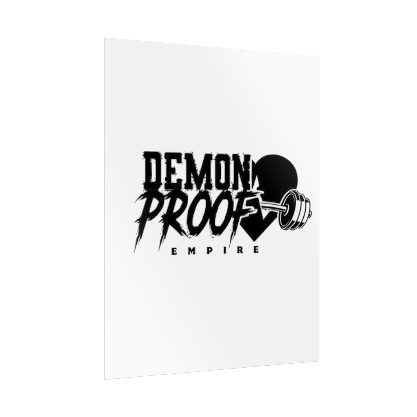 DemonProof Empire Logo Poster