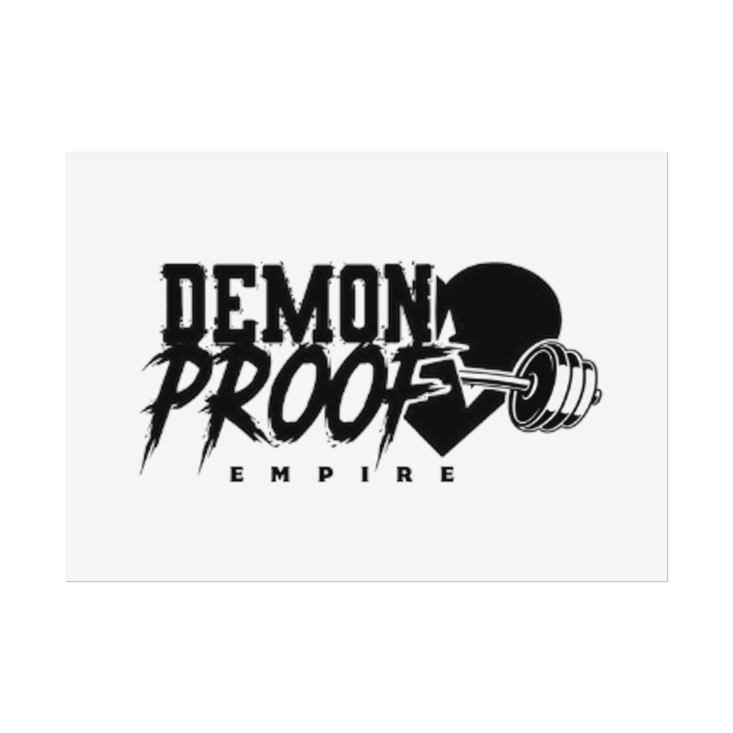 DemonProof Empire Logo Poster