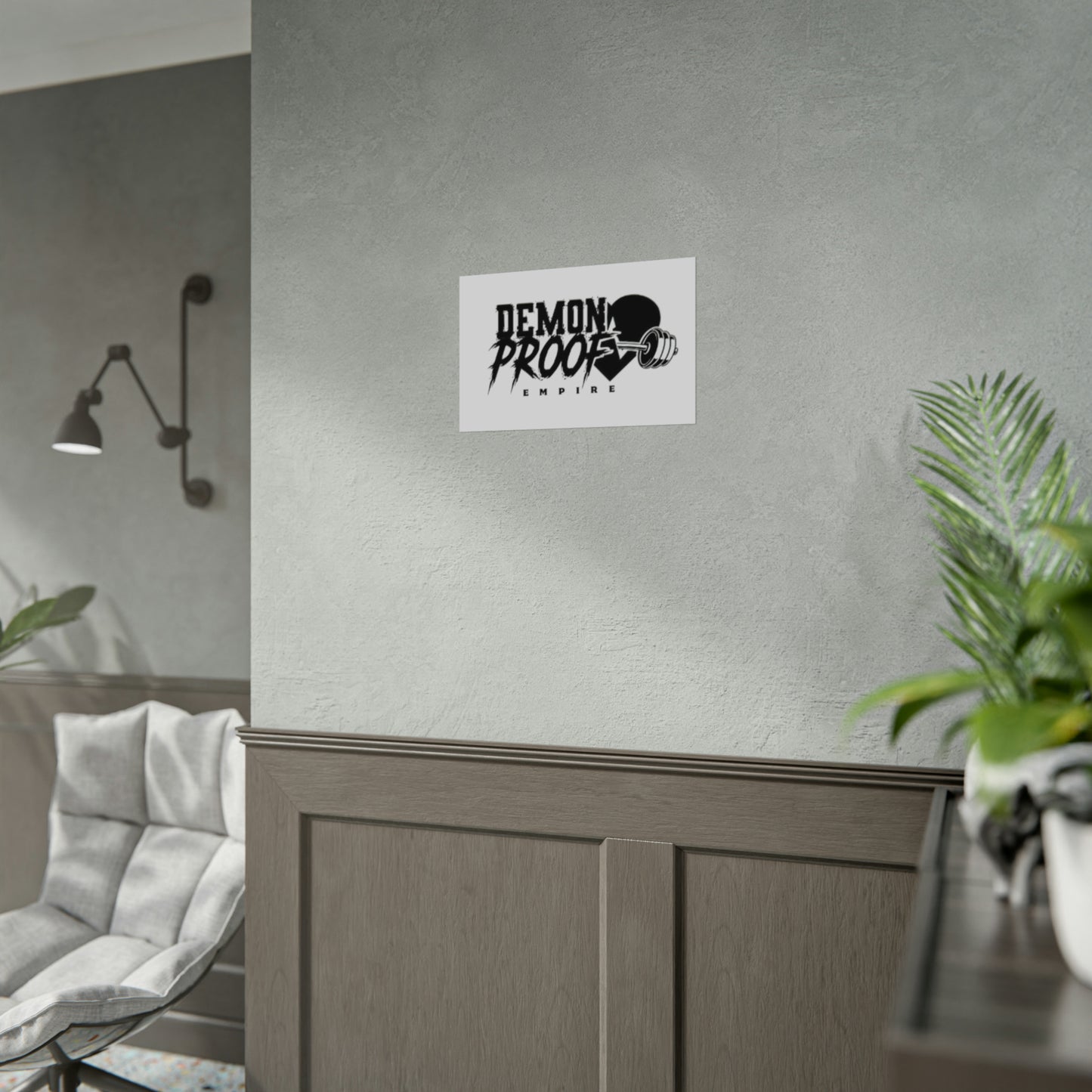 DemonProof Empire Logo Poster