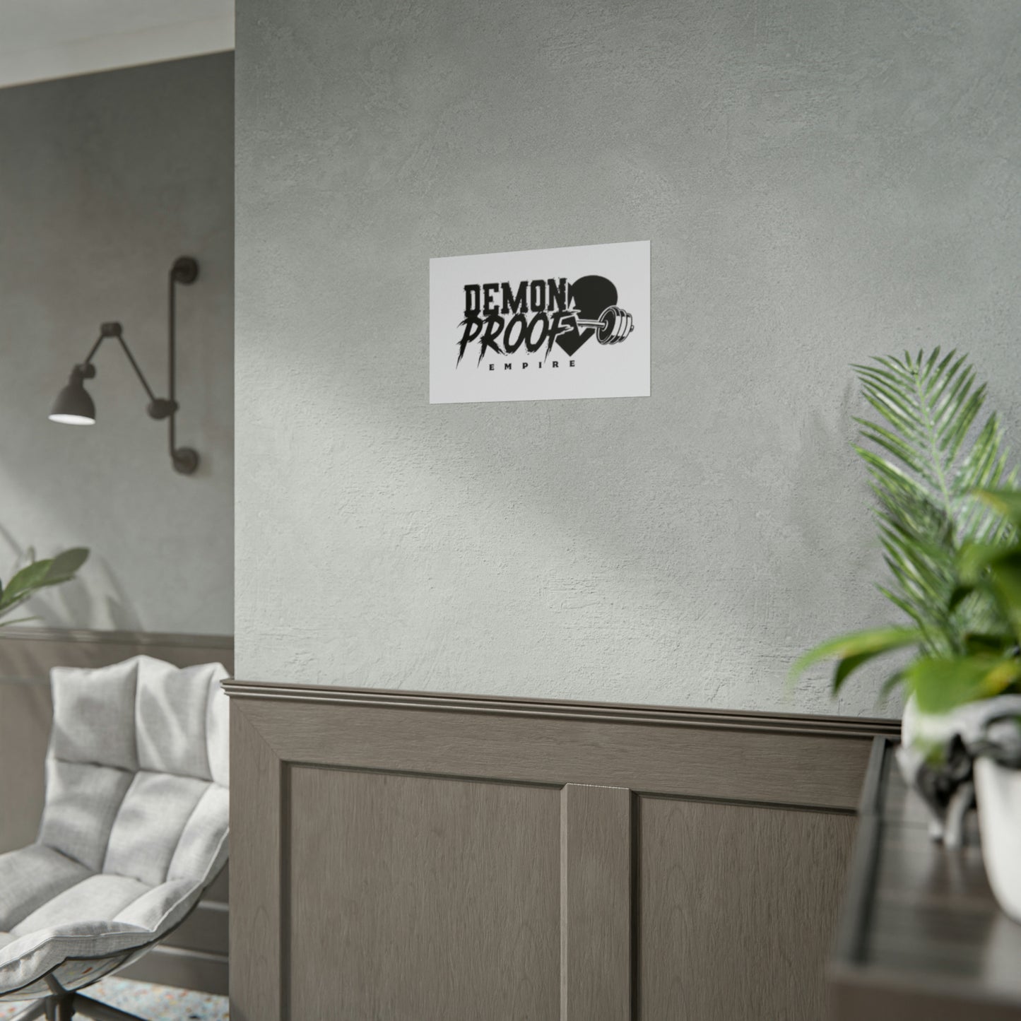 DemonProof Empire Logo Poster