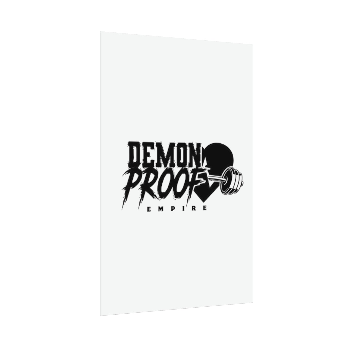 DemonProof Empire Logo Poster
