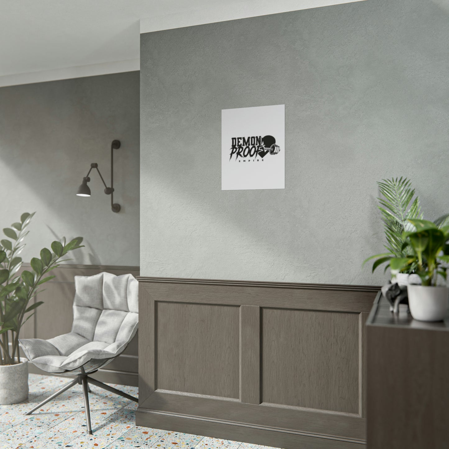 DemonProof Empire Logo Poster