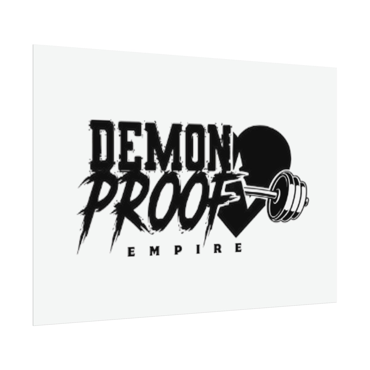 DemonProof Empire Logo Poster