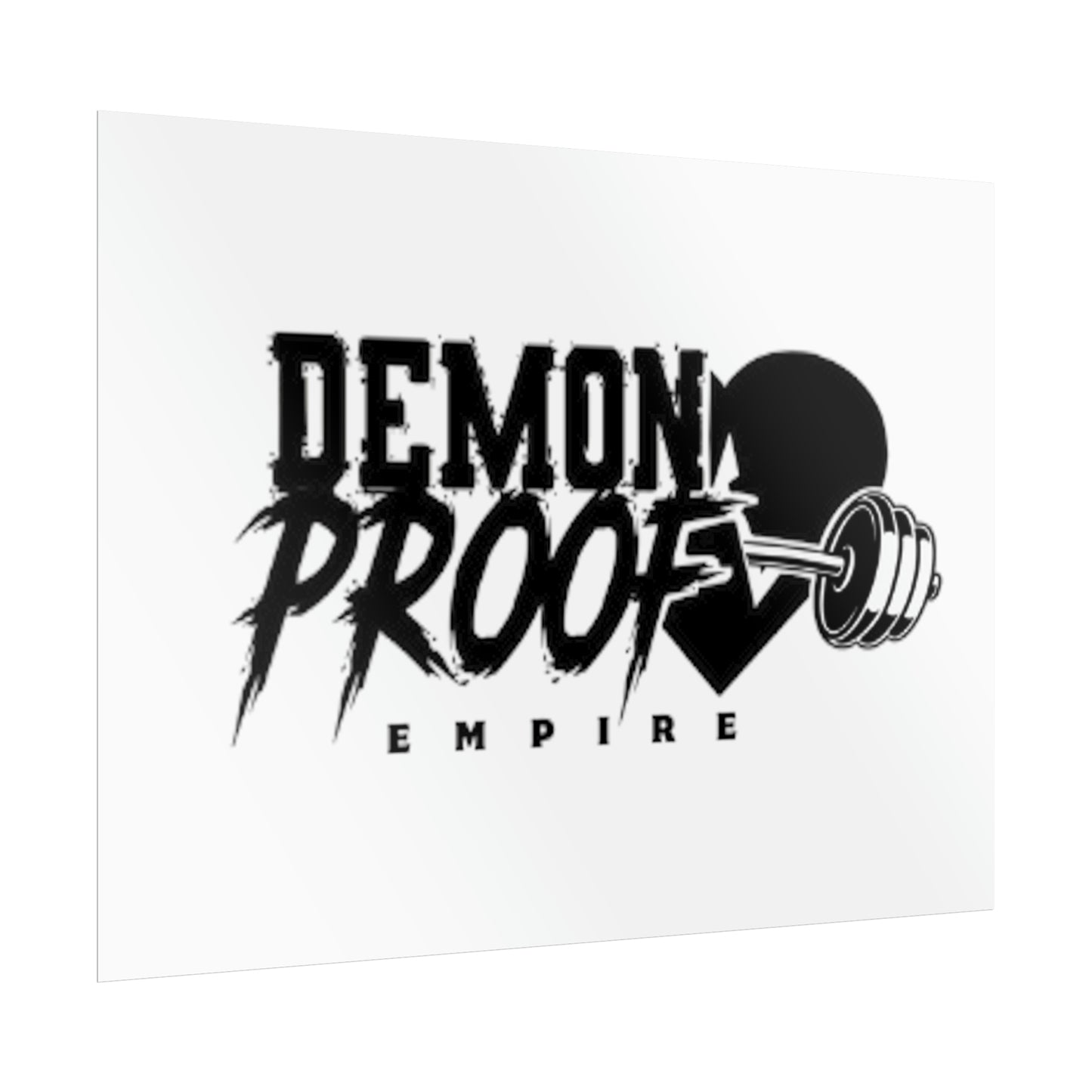 DemonProof Empire Logo Poster