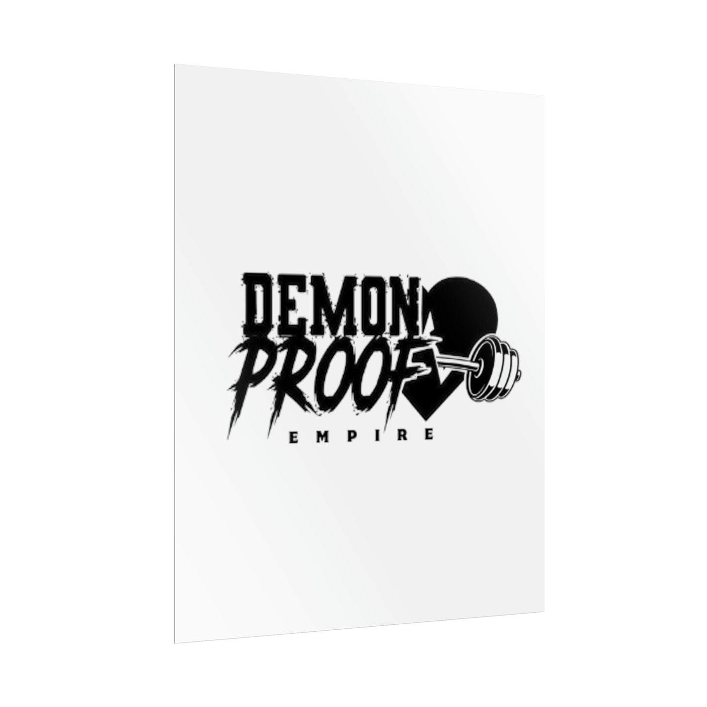 DemonProof Empire Logo Poster