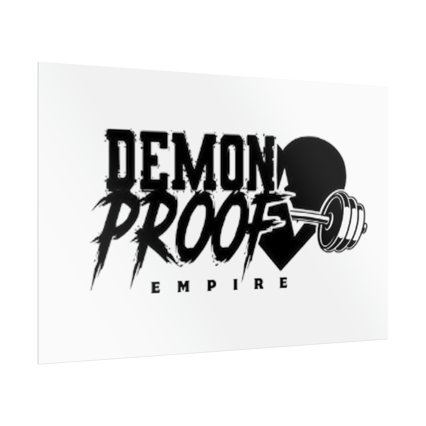 DemonProof Empire Logo Poster