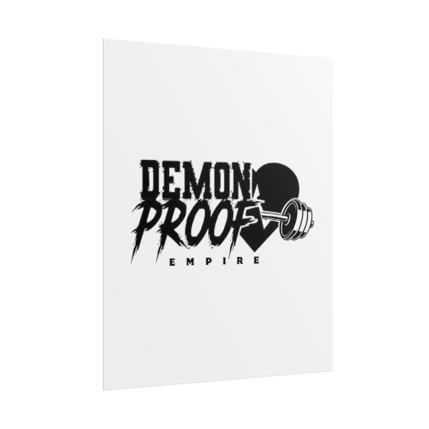 DemonProof Empire Logo Poster