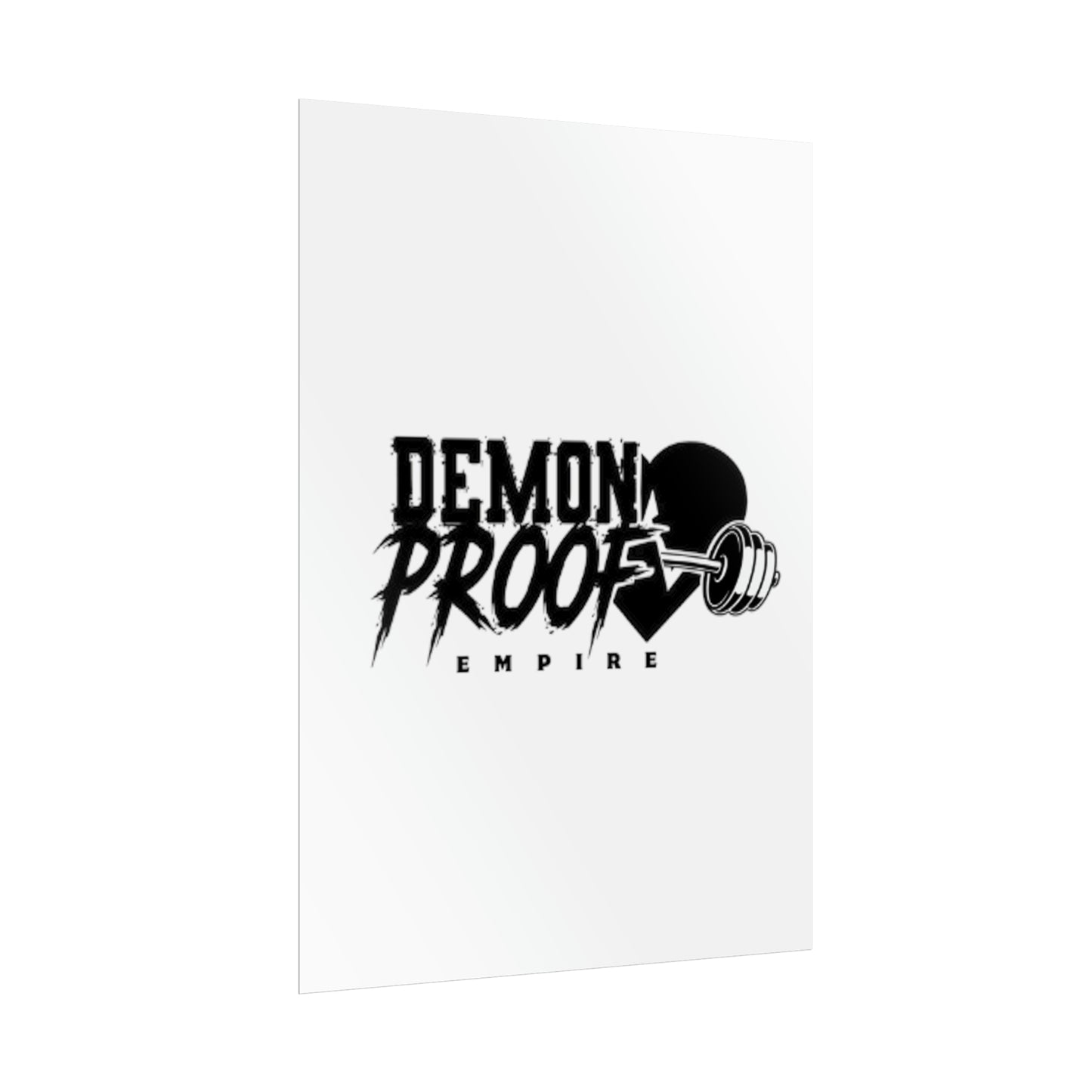 DemonProof Empire Logo Poster