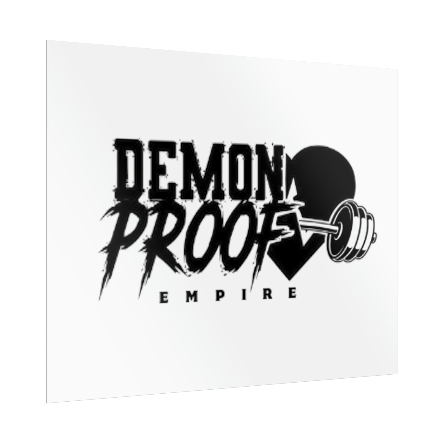 DemonProof Empire Logo Poster