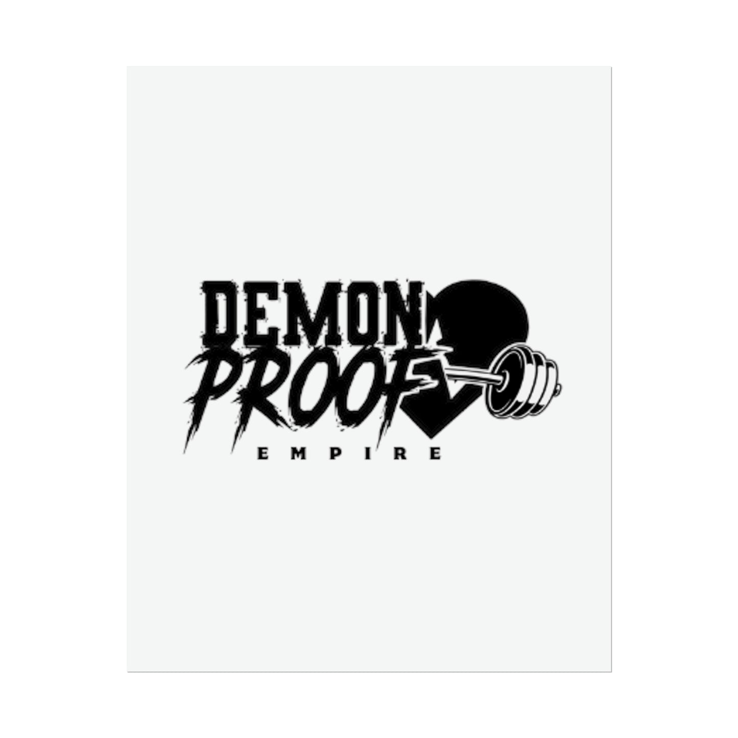 DemonProof Empire Logo Poster