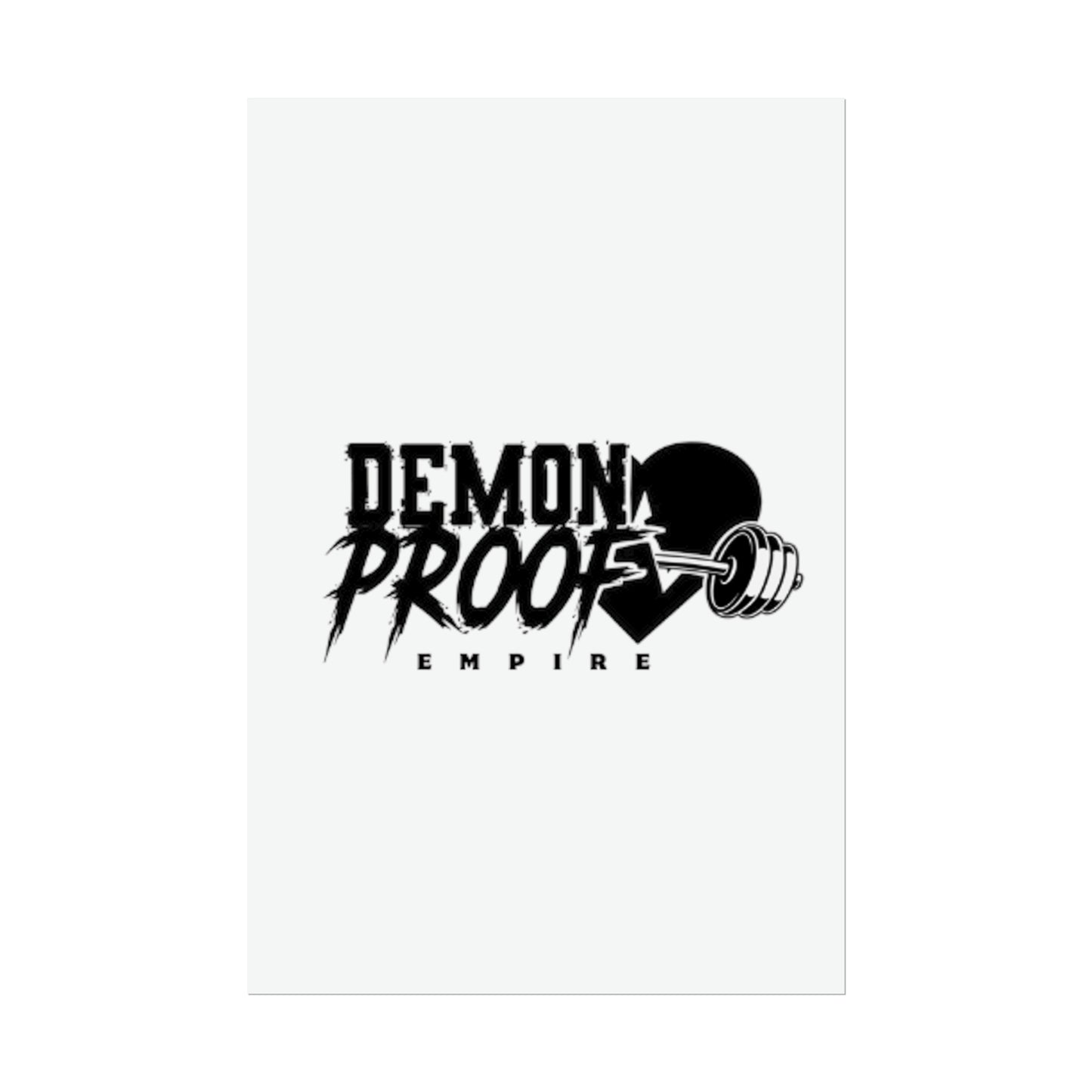 DemonProof Empire Logo Poster