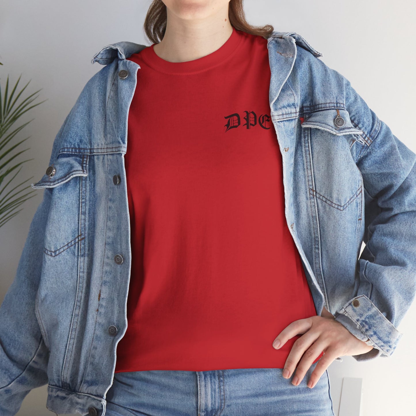 DPE Latin Chest Logo Tee