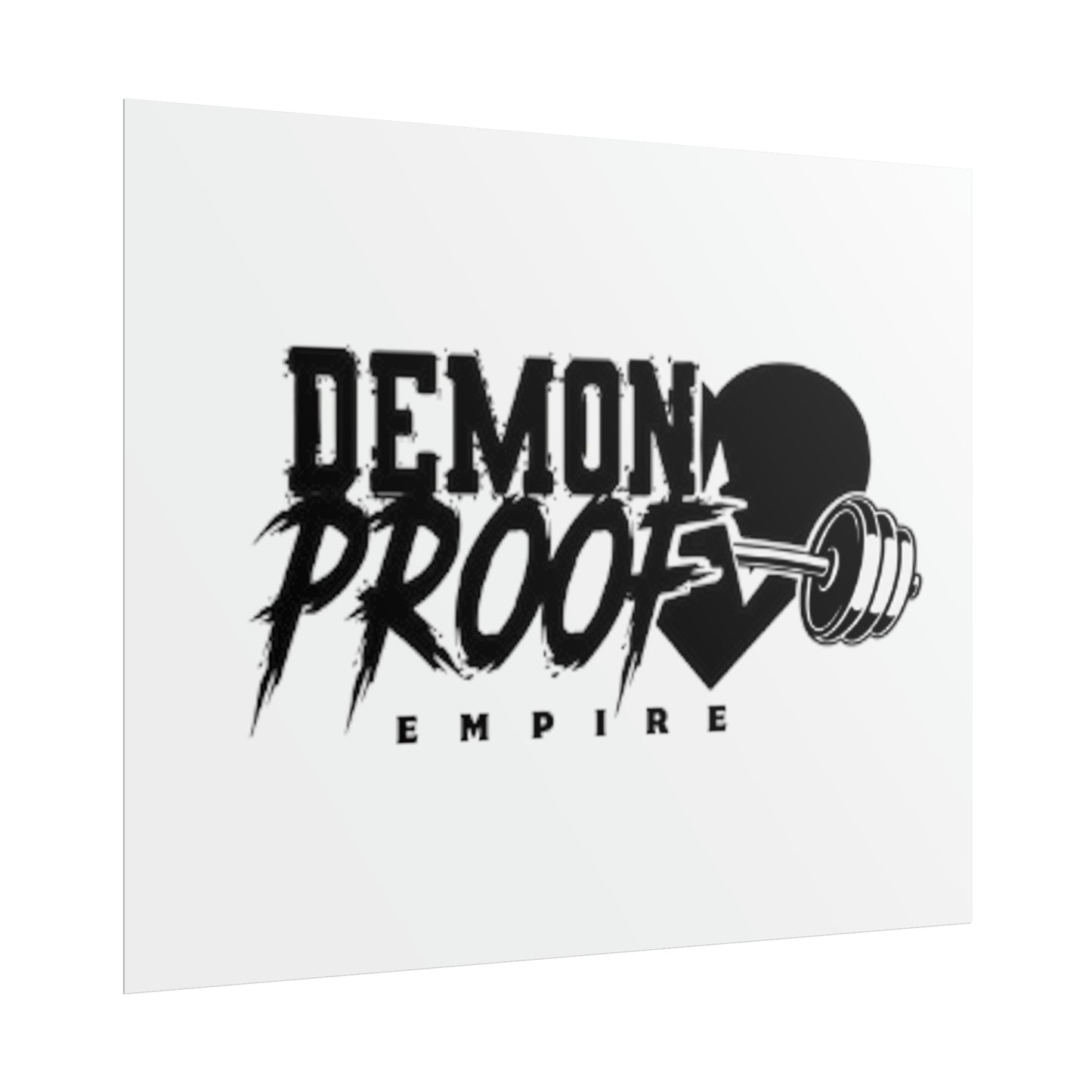 DemonProof Empire Logo Poster