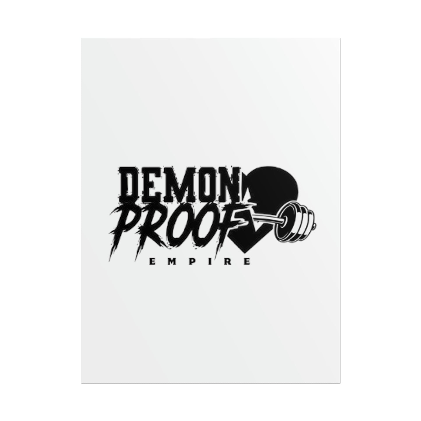 DemonProof Empire Logo Poster