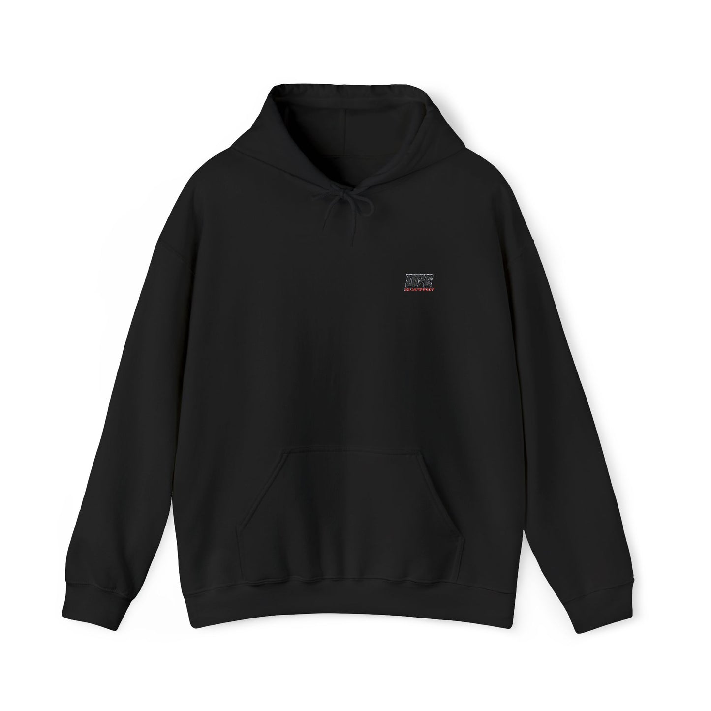 Heavy Blend Hoodie - DPE EMBROIDERED LOGO Everyday Casual Sweatshirt
