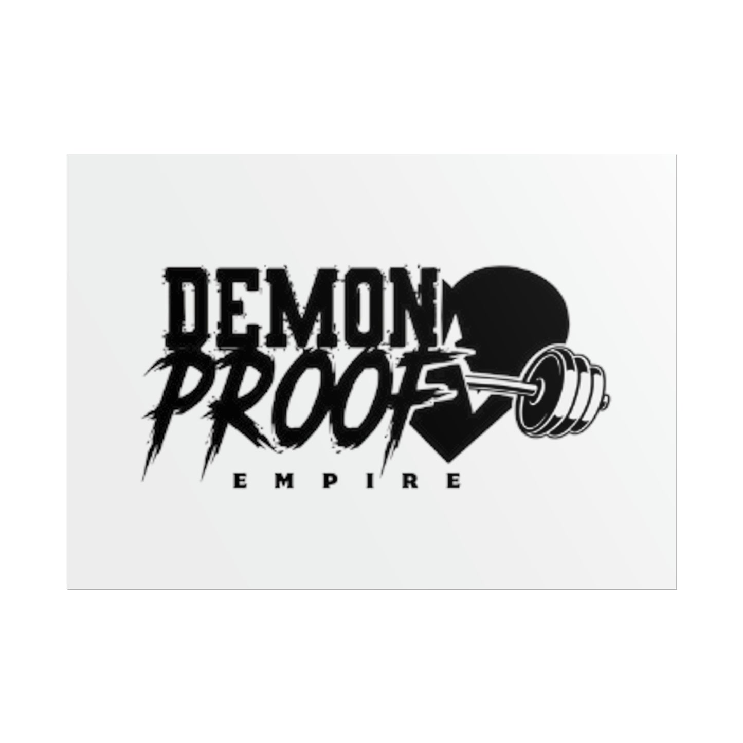 DemonProof Empire Logo Poster