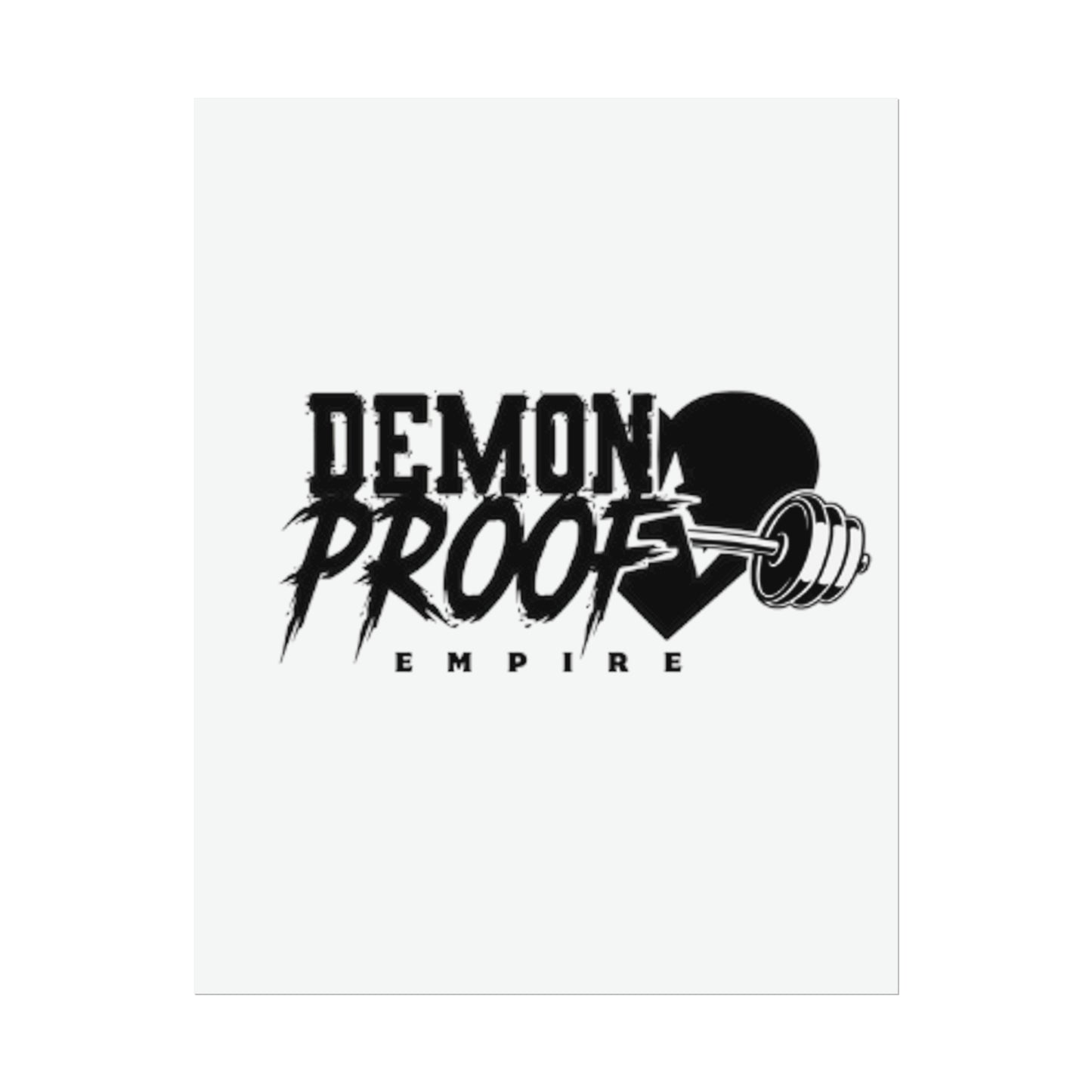 DemonProof Empire Logo Poster