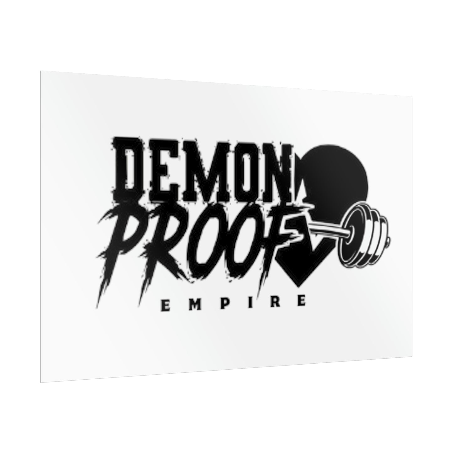 DemonProof Empire Logo Poster