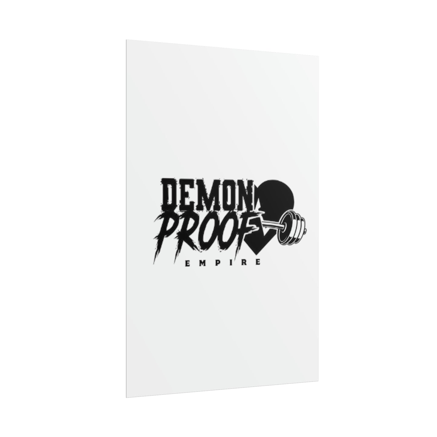DemonProof Empire Logo Poster