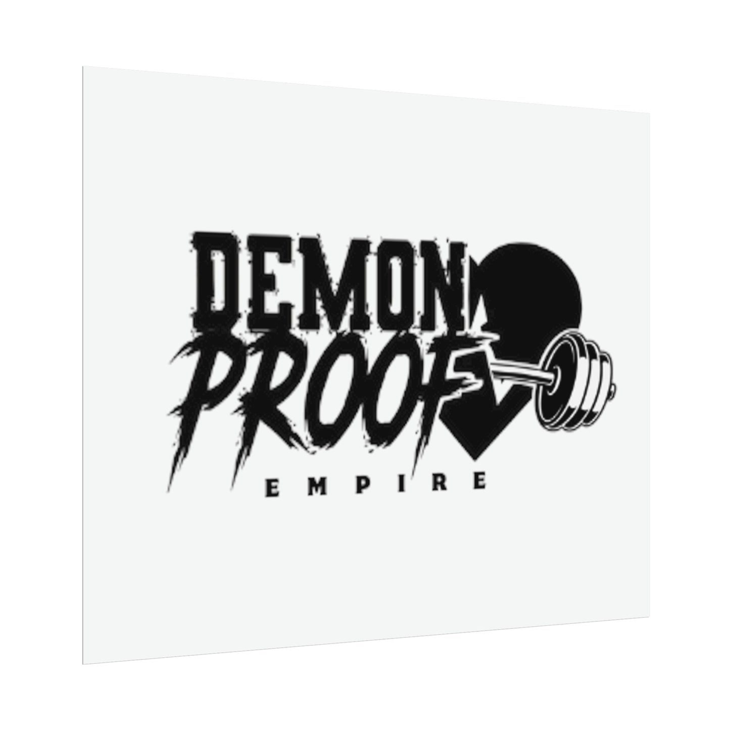 DemonProof Empire Logo Poster