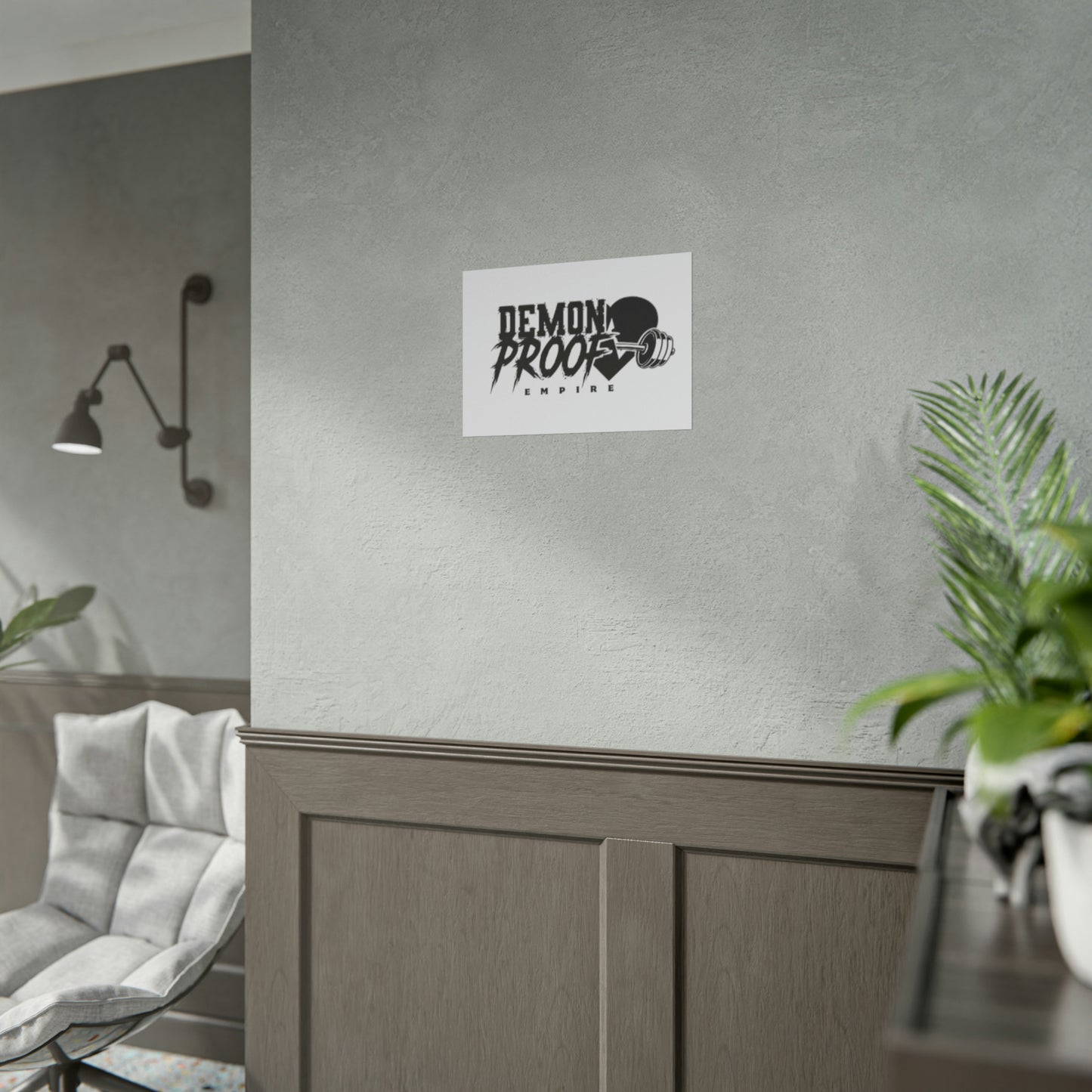 DemonProof Empire Logo Poster