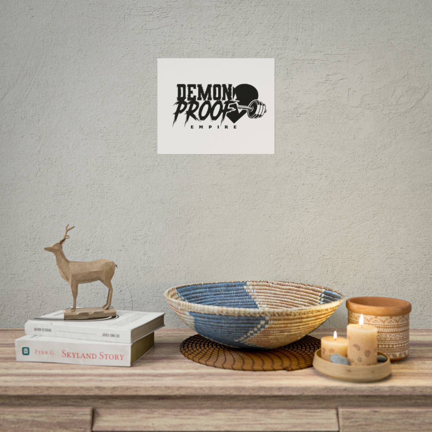 DemonProof Empire Logo Poster