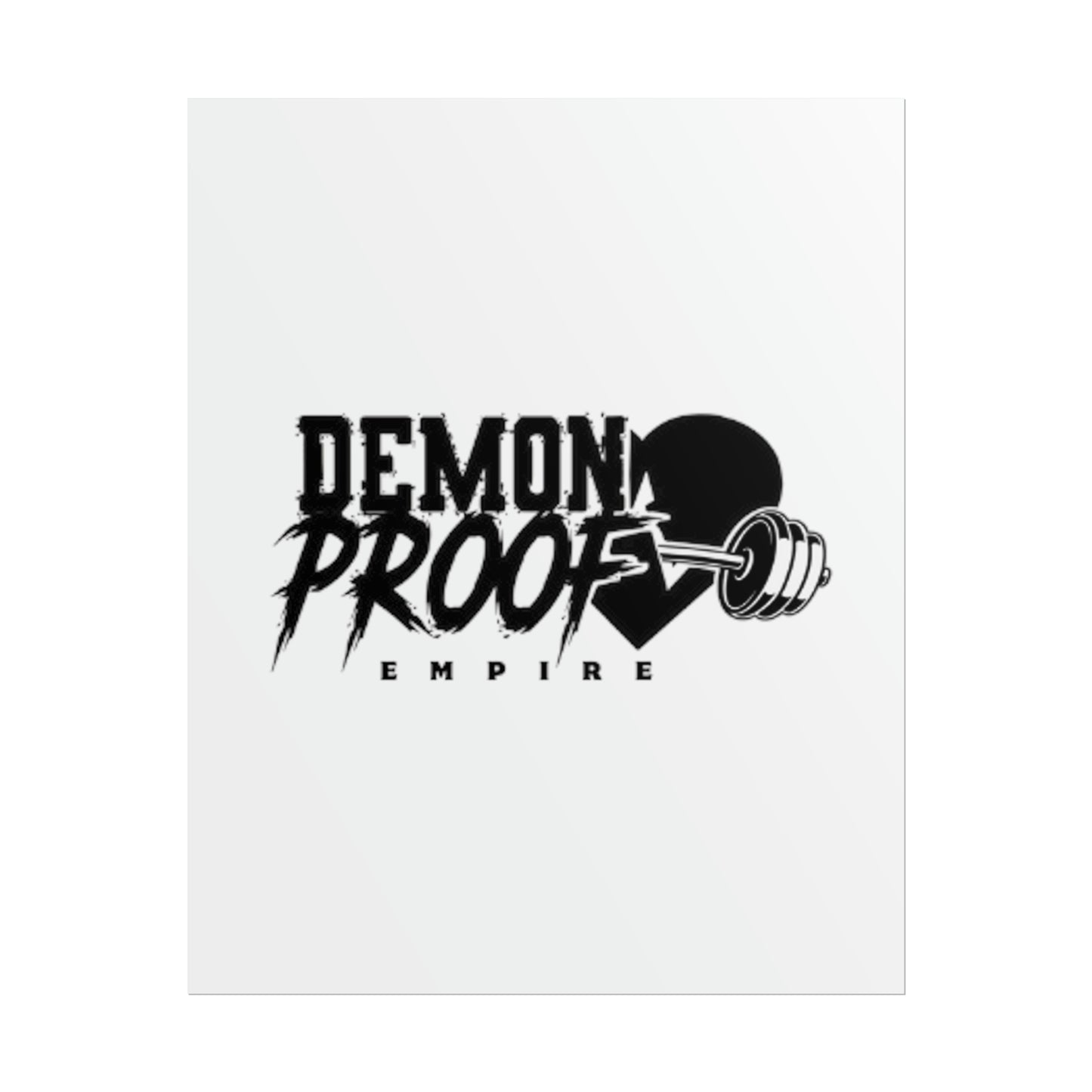 DemonProof Empire Logo Poster