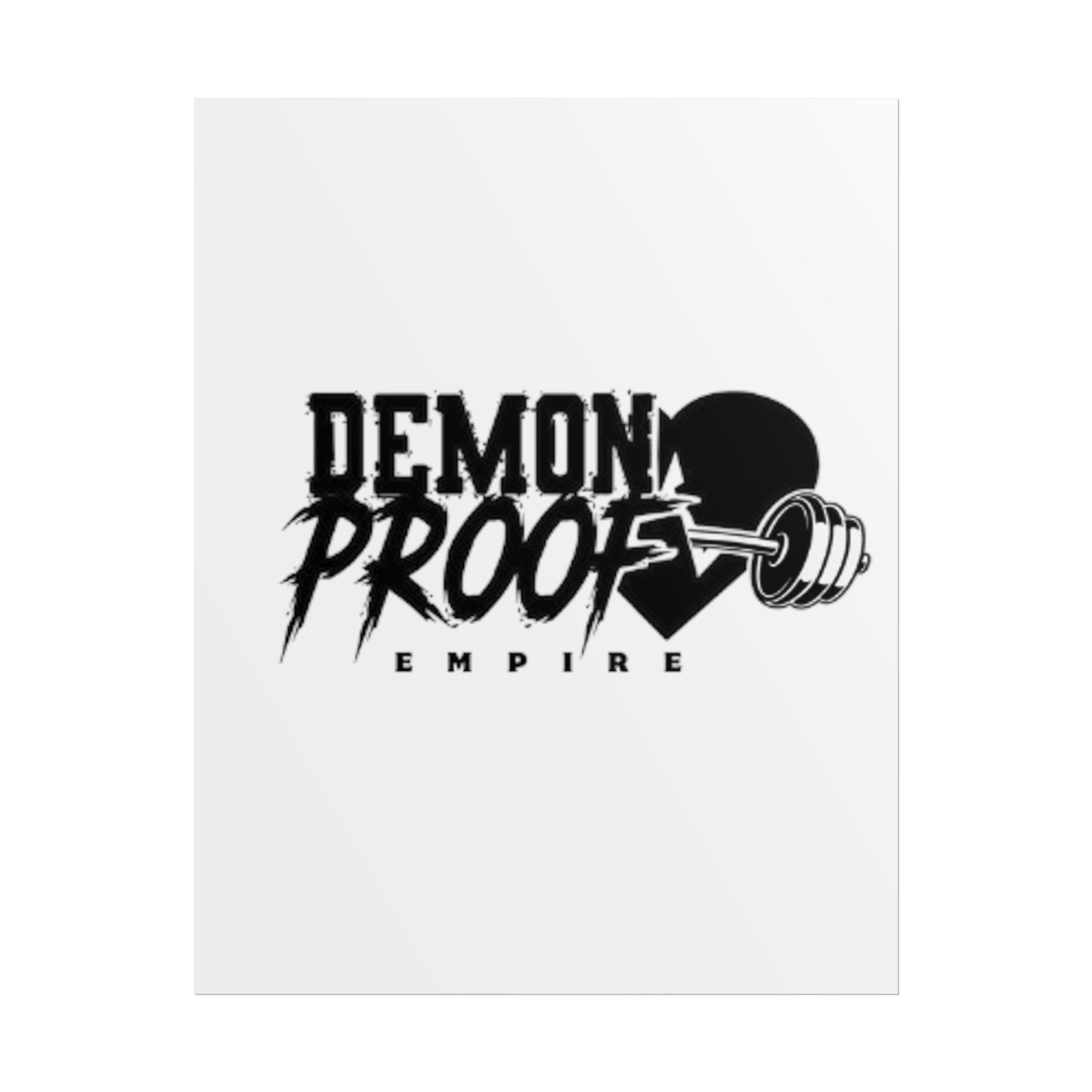 DemonProof Empire Logo Poster