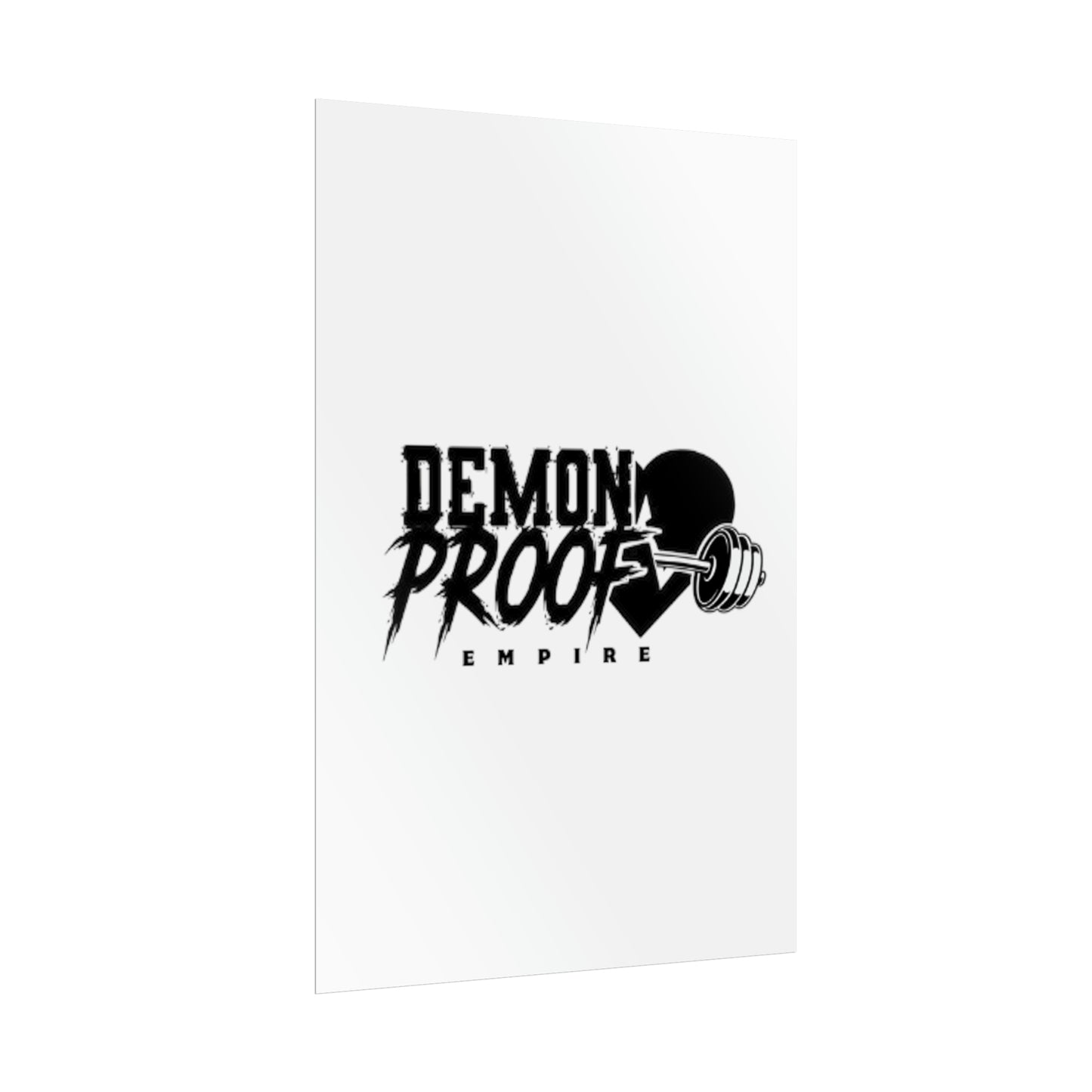 DemonProof Empire Logo Poster