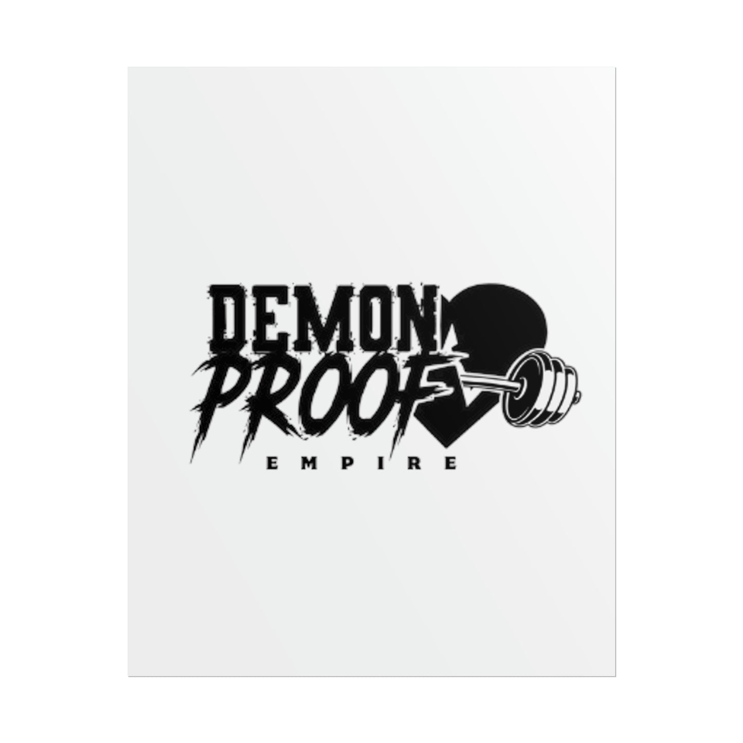 DemonProof Empire Logo Poster