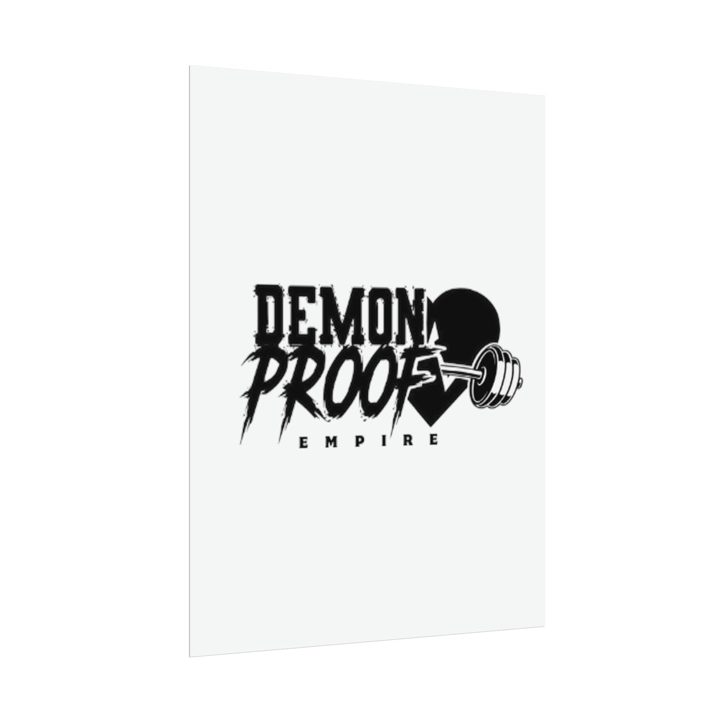 DemonProof Empire Logo Poster