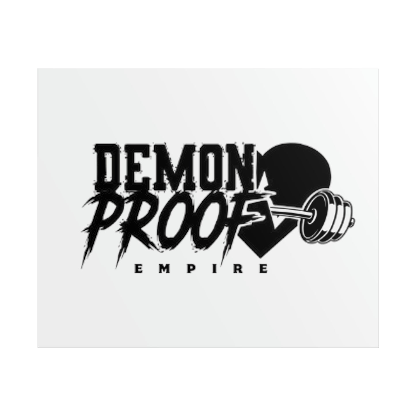 DemonProof Empire Logo Poster