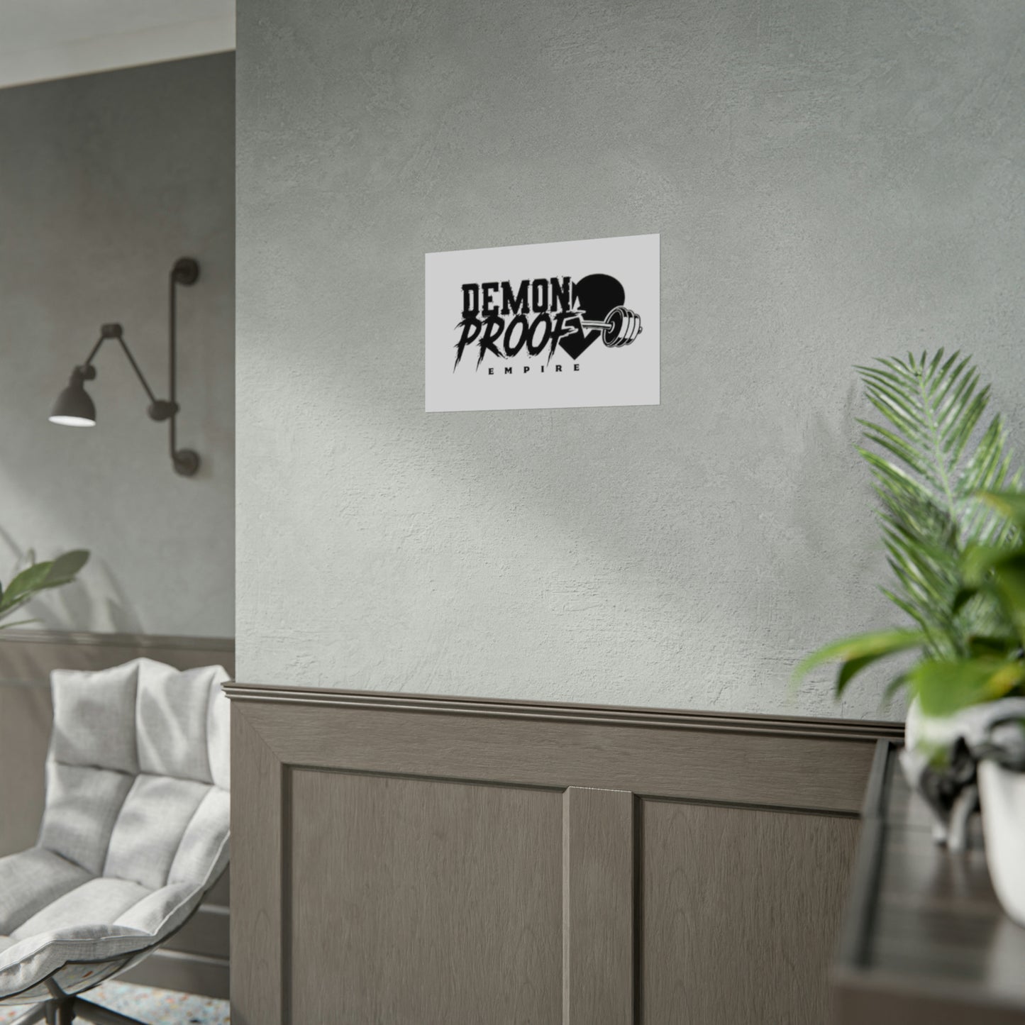 DemonProof Empire Logo Poster