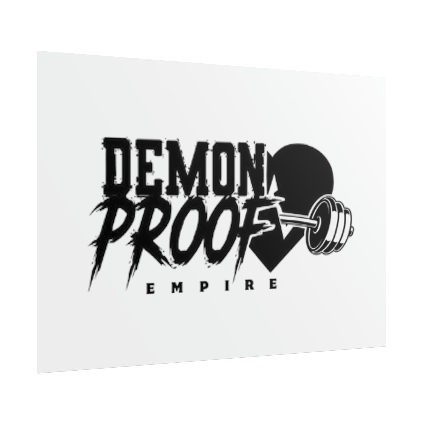 DemonProof Empire Logo Poster