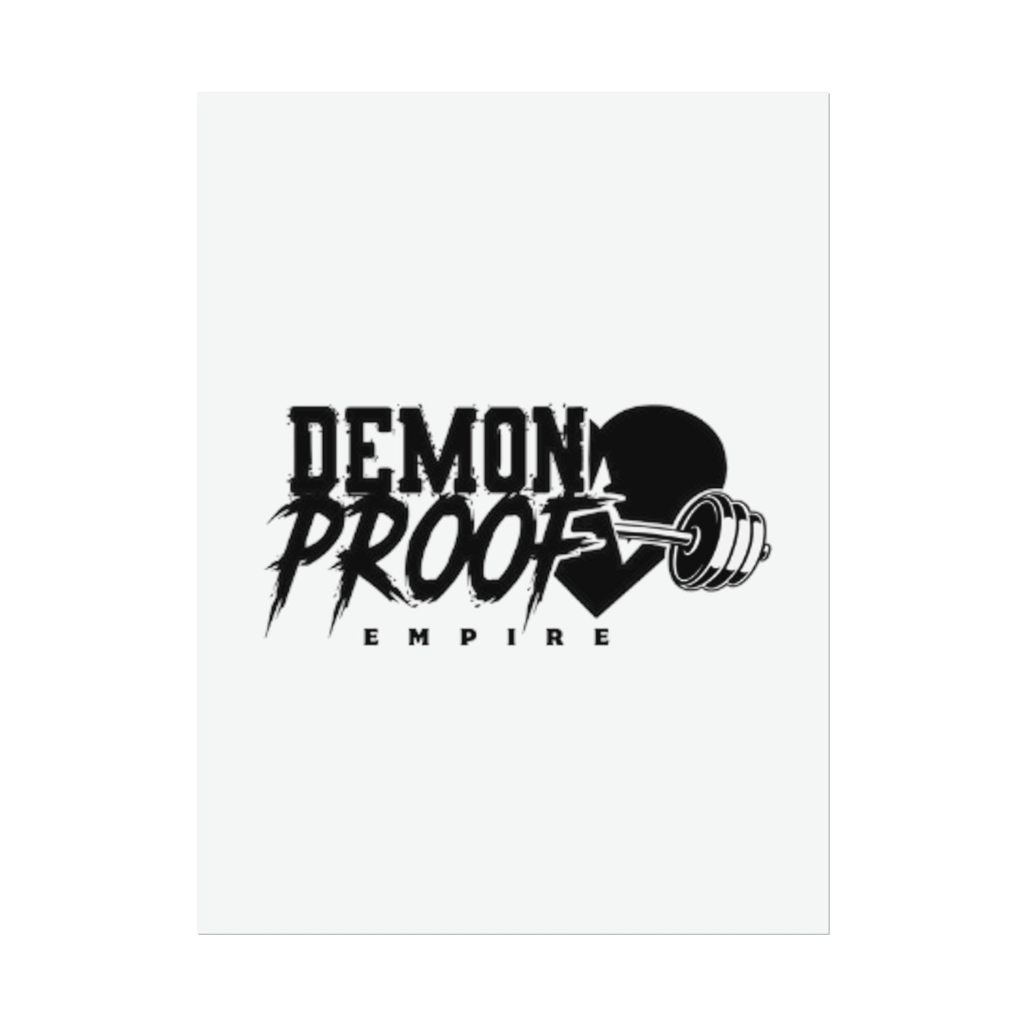 DemonProof Empire Logo Poster