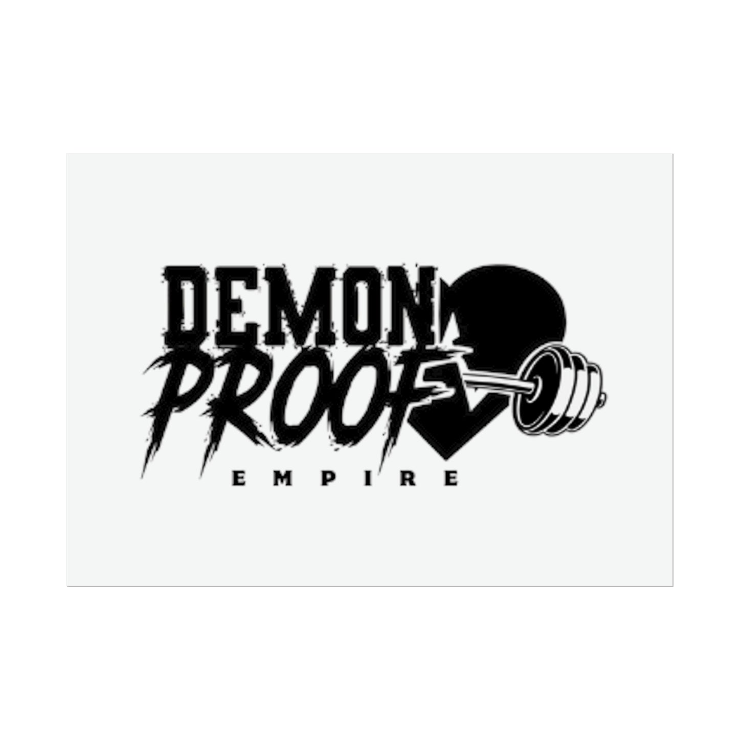 DemonProof Empire Logo Poster