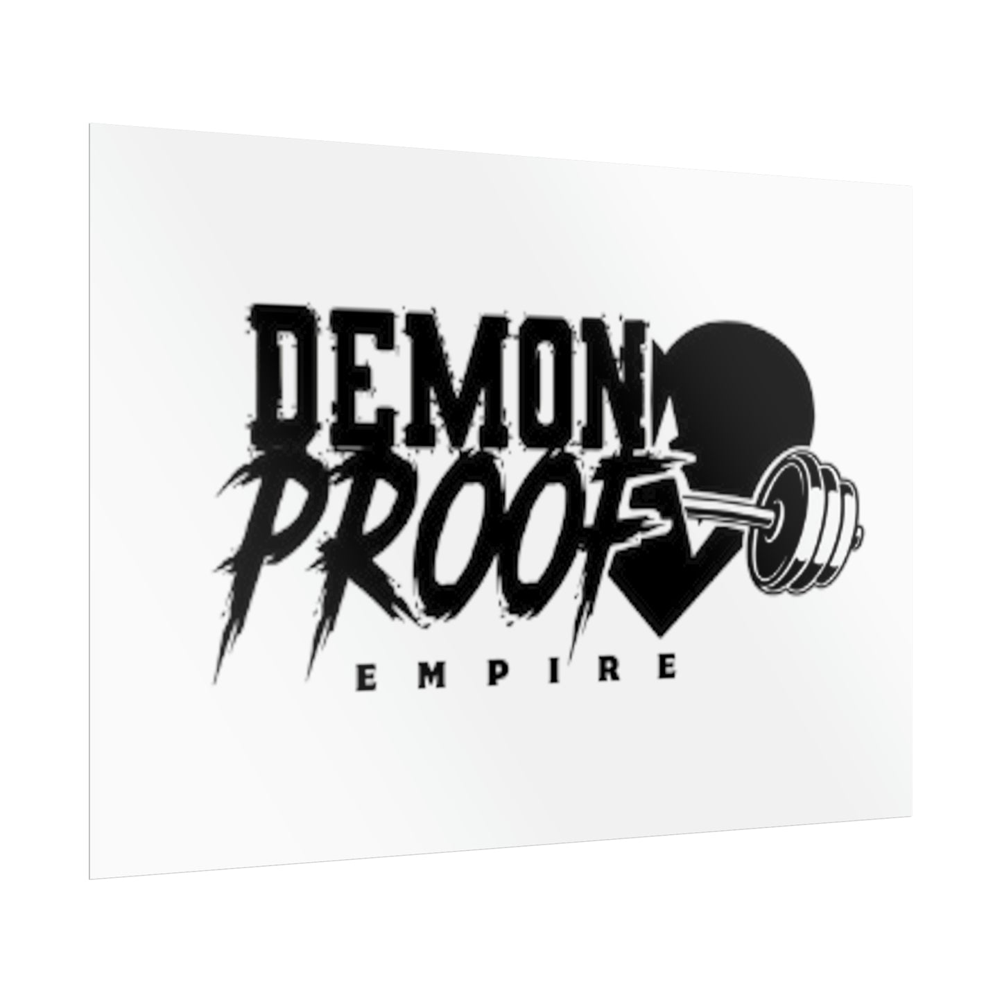 DemonProof Empire Logo Poster
