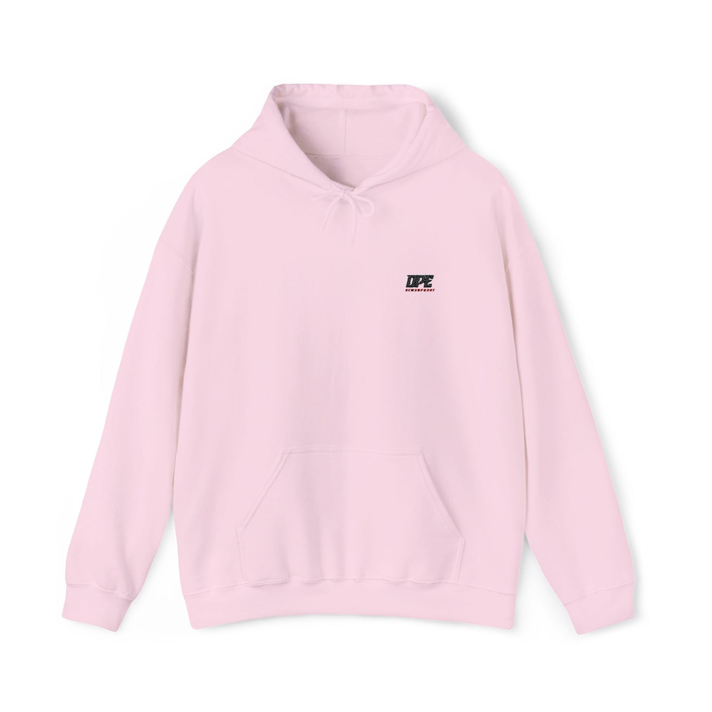 Heavy Blend Hoodie - DPE EMBROIDERED LOGO Everyday Casual Sweatshirt