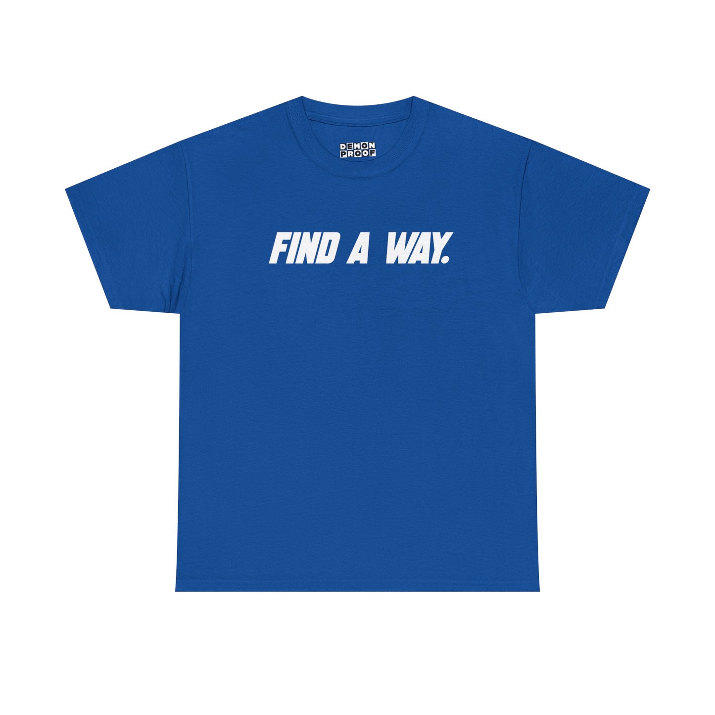 FIND A WAY BLOCK LOGO GRAPHIC TEE