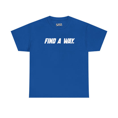 FIND A WAY BLOCK LOGO GRAPHIC TEE