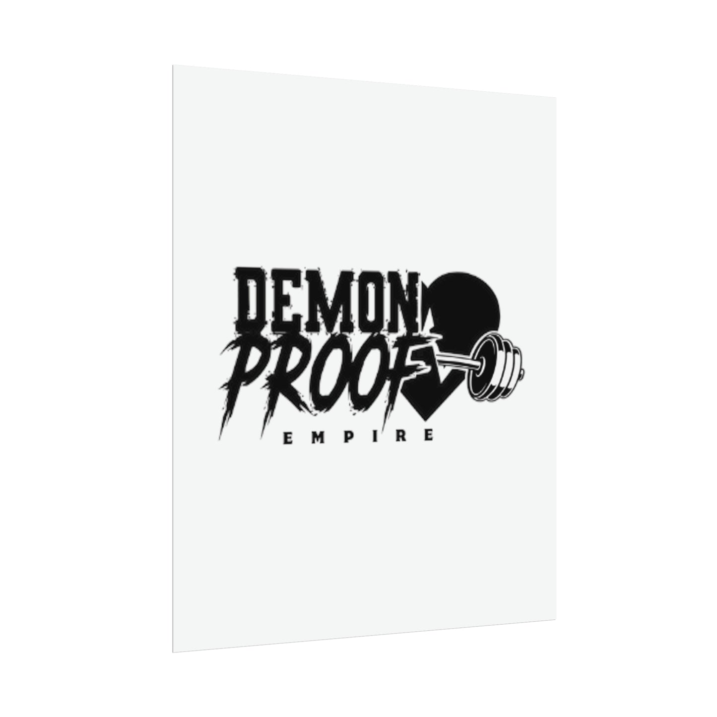 DemonProof Empire Logo Poster