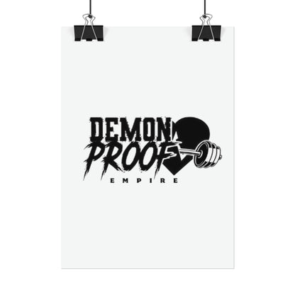 DemonProof Empire Logo Poster