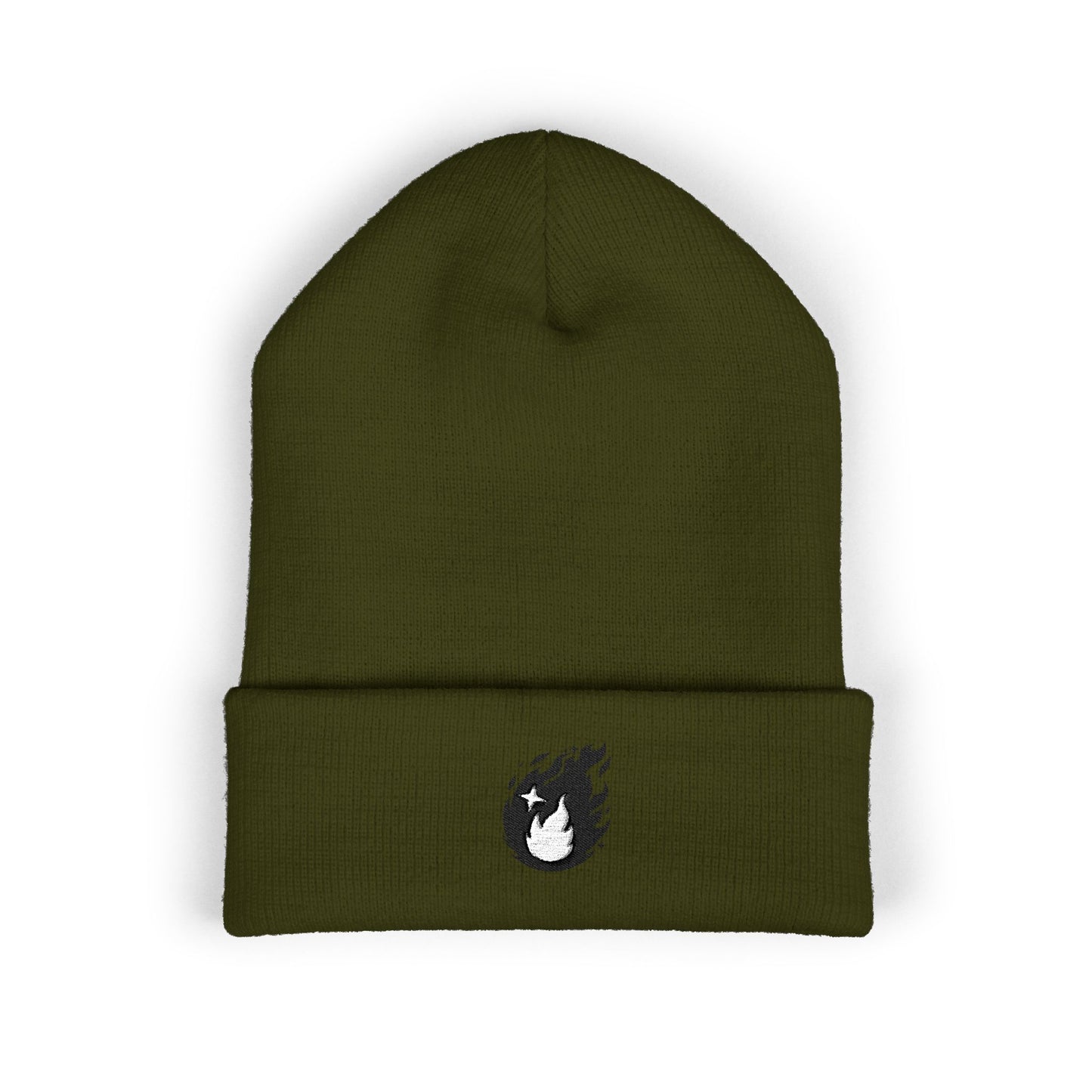 26 Flame Cuffed Beanie —