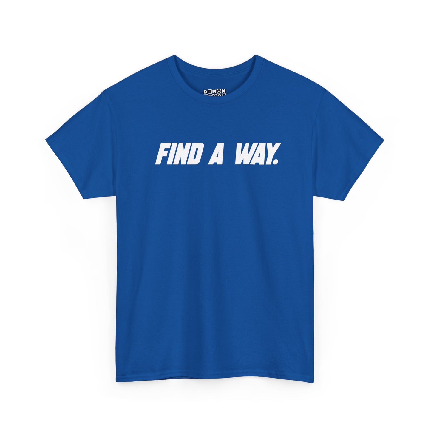 FIND A WAY BLOCK LOGO GRAPHIC TEE