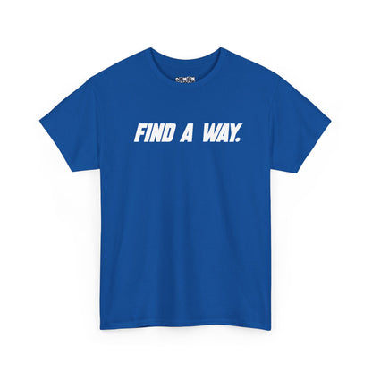 FIND A WAY BLOCK LOGO GRAPHIC TEE