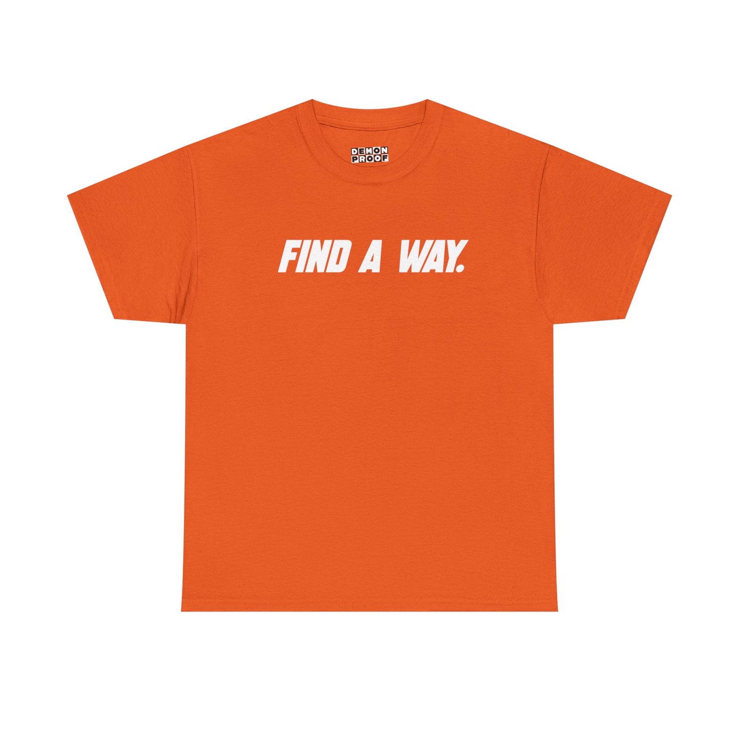 FIND A WAY BLOCK LOGO GRAPHIC TEE
