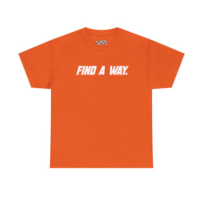 FIND A WAY BLOCK LOGO GRAPHIC TEE