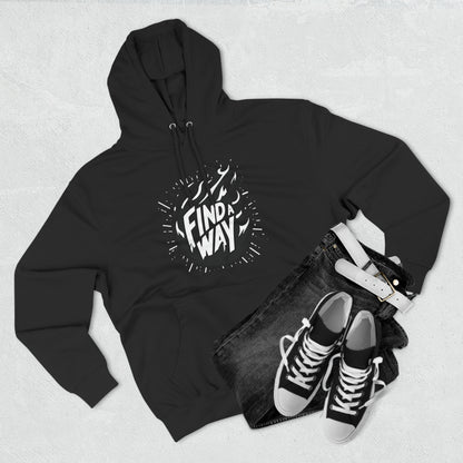 DemonProof Womens "Find a way" Flame Edition Fleece Hoodie