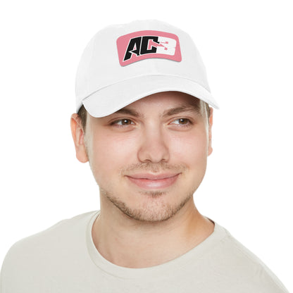 AC3 Team Dad Hat with Leather Patch